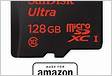 Made for Amazon SanDisk 128GB microSD Memory Card for Fire Tablets and